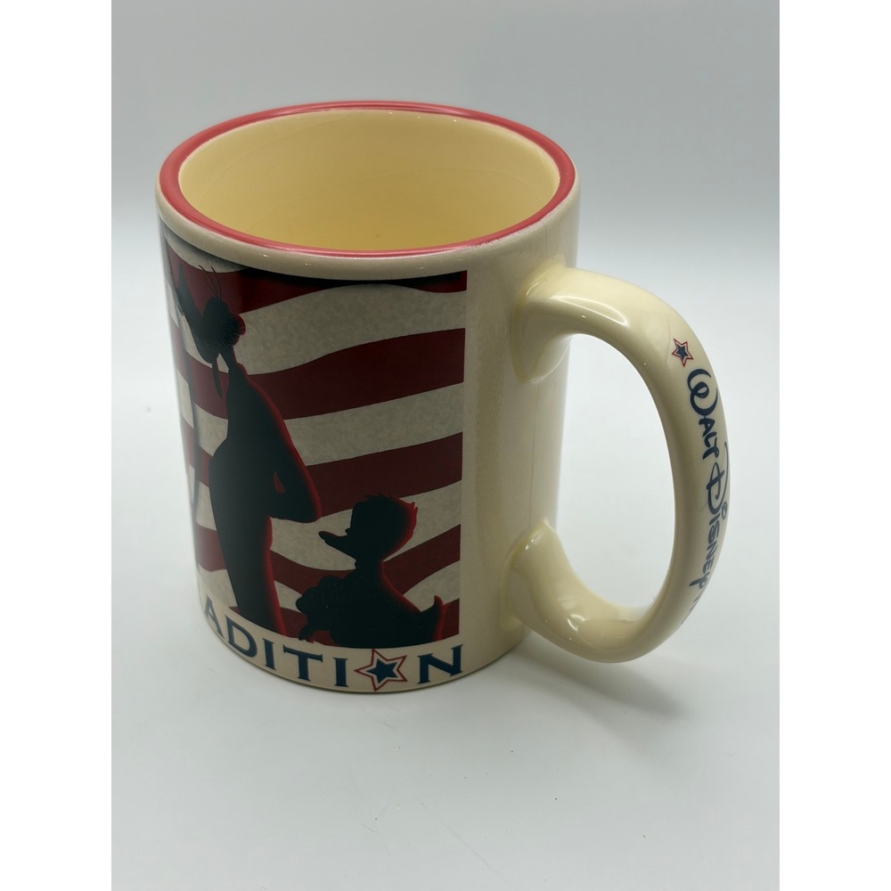VNTG 90's Walt Disney Parks "An American Tradition" Coffee/Tea mug 16oz